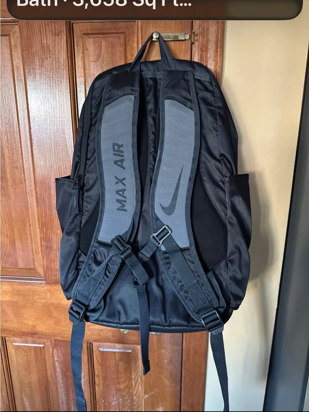 Nike Black and Gray Men's Performance Backpack